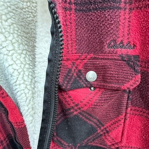 Cabelas Y2K Mens Sherpa Lined Hunting
BarnCoat Lumberjack Buffalo Plaid Sz XL - Picture 6 of 14